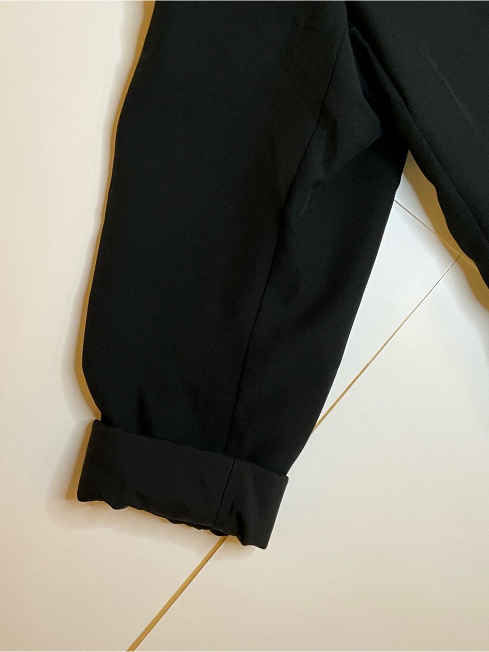 The Drop Black Oversized Boyfriend Blazer Ruched Sleeve Jacket XXL - Picture 5 of 5
